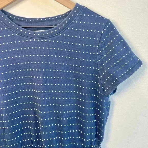 Lou & Grey Women’s Dotted Drawstring Pocket Dress Size Medium - Picture 4 of 12